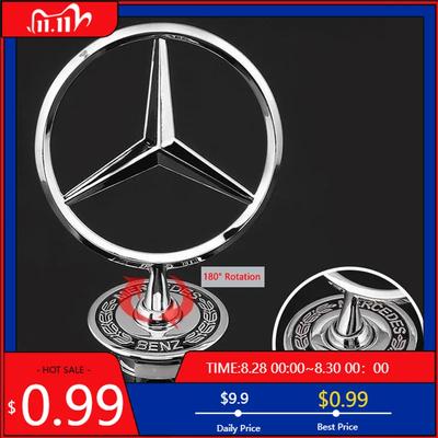 GLC GLB Металлическая Звезда на Капот Автомобиля Передняя Эмблема Логотип Для Mercedes Benz Maybach C E S Класса W204 W205 W212 W213 W211 W220 W222 W2