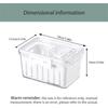 Refrigerator Storage Box Transparent Fridge Organizer Food Storage Containers Vegetable Fruit Baskets Kitchen Organizer Tools