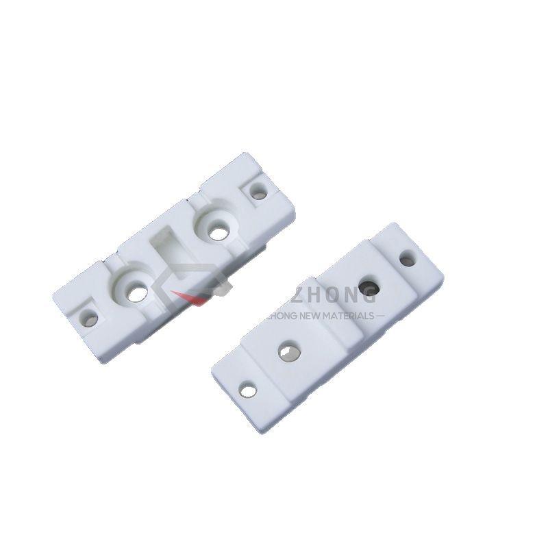 High-Purity Aluminum Oxide Ceramic Terminal Block - Heat Resistant, Insulating, Four-Hole Base for High-Frequency Motors