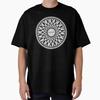 Strawberry Fields - Memorial - Black Background Oversized T-Shirt