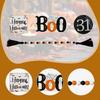 Halloween Display Tray Decor Bead Garland Wooden Signs for Indoor Spaces