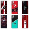 For Xiaomi Poco X3 Pro X3nfc Pocox3pro Case Mi 12 12pro 12x 11 Lite 11t Funda 11ultra 9t 10t Cover F1 Team Number 33 44 7 16