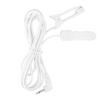 2.5mm Portable Ear Clip Electrode Wire Connecting Cable Accessory for Digital TENS Massage Machine