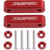 JDMSPEED Анодированный Красный JDMSPEED Проставка Капота Подъемник Капота 3/4" Замена Для Honda Civic CRX Del Sol Acura Integra