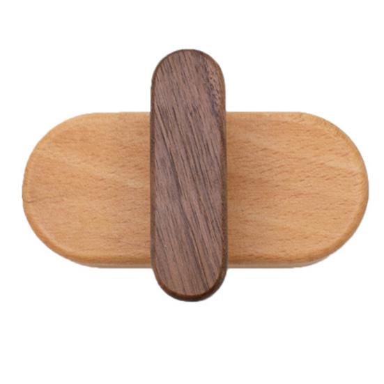 Деревянный настенный крючок Натуральный деревянный настенный вешалка для одежды Рустикальный прочный крючок для прихожей для шляп для подвешивания сумки полотенец одежды рюкзака