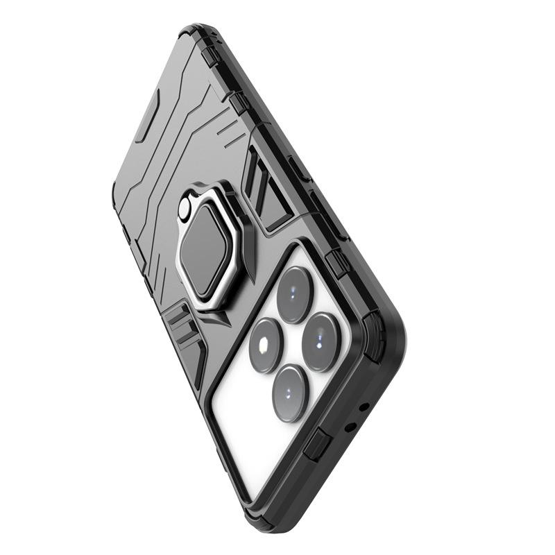 Ring Holder Car Magnetic Cover For POCO X6 F6 Pro Case For POCO M6 F5 X5 X4 X3 NFC M3 Pro F3 F4 GT C40 C65 M5S Shockproof Bumper