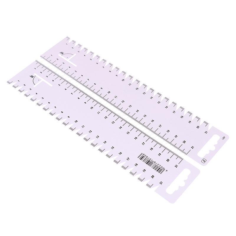 1Pc Diy Sewing Patchwork Ruler Ultra-Thin Soft 21Cm Sewing Tool