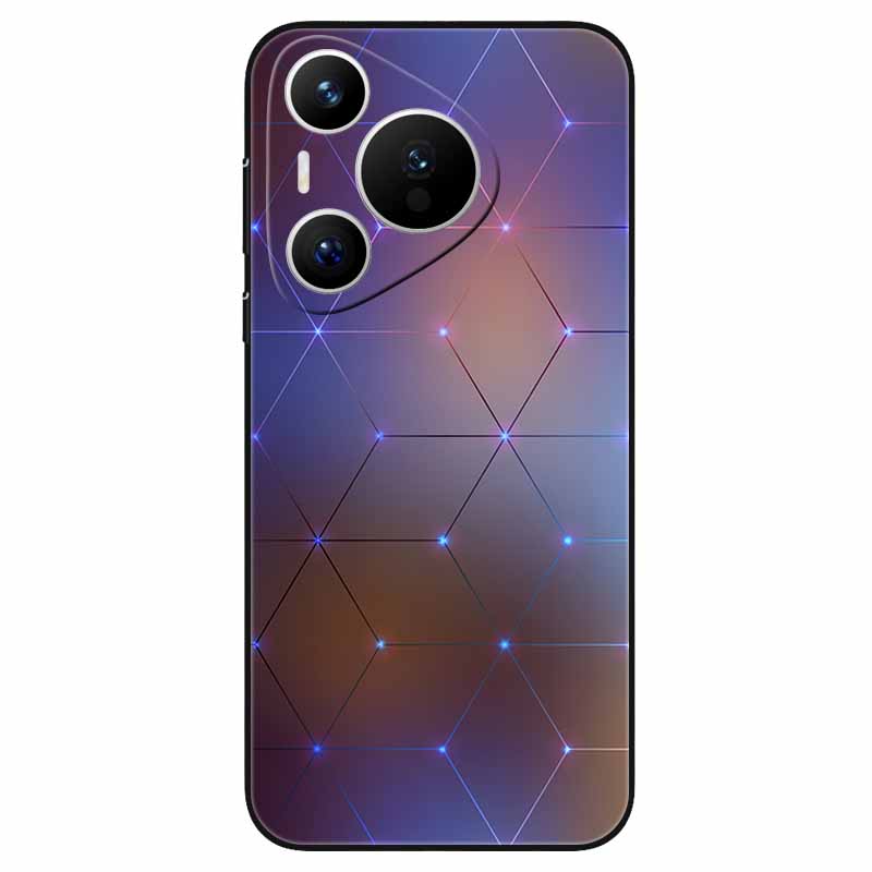 Чехол для Huawei Pura 70 / Pura70 Pro Мягкий Силикон Модный Мраморный Ударопрочный Чехол для Huawei Pura 70 Ultra P 70 Pro+ TPU Чехол