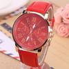 New Quartz Numeral Gift Crystal Hara Analog Watches Stone Roman Round Case Wrist Watch