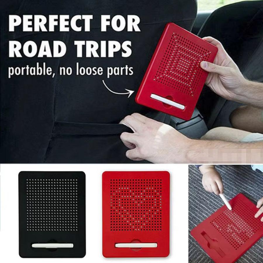 Magnet Ball Drawing Board Kids Magnet Tablet Sketch Pad With Magnetic Stylus Montessori Education Travel Activities Magnet Toy