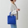 Rootote Маленькая сумка-тоут из блестящего трикотажа, LT Square Glimpse Knit-A 1062 (01 черный)