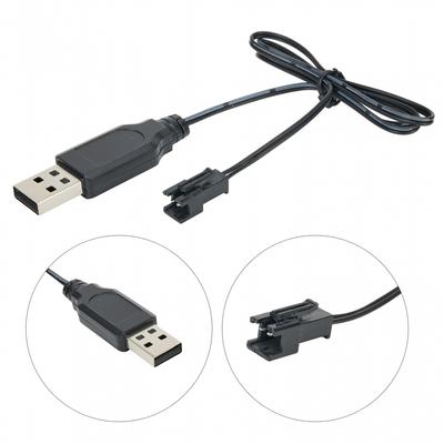Кабель USB для зарядки литиевой батареи 3,7 В, зарядное устройство SM-2P, радиоуправляемый автомобиль, самолет