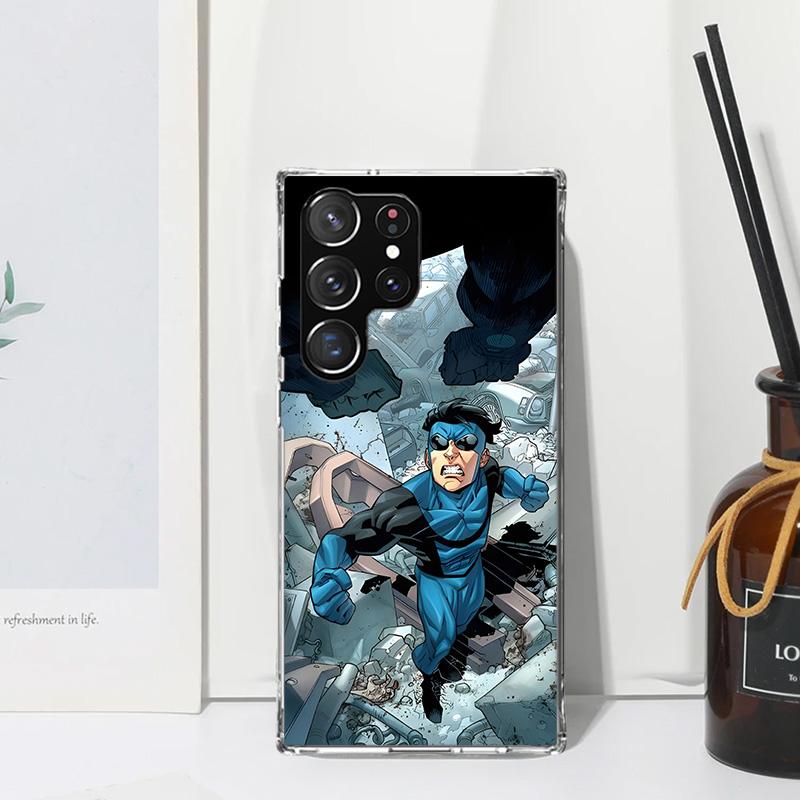 Cool I-Invincible Phone Case For Samsung Galaxy S26 S25 Edge S24 FE S23 S22 Ultra S21 Plus S20 + Art Fundas Back Cover Galaxy S2