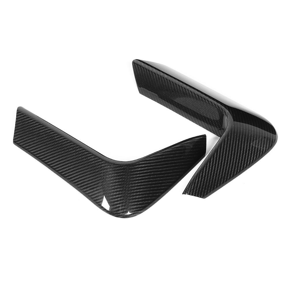 Carbon Rear Bumper Spoiler Trims Corner Anti Crash Cornerite Valance Flaps Fits for F80 M3 & 2015-2019 F82 F8 4 2015-2020