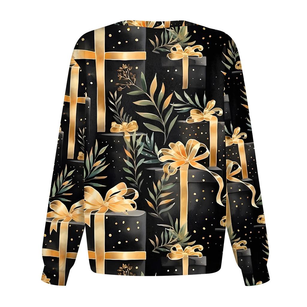 Женская повседневная модная однобортная куртка с длинным рукавом и стоячими лацканами с рождественским принтом, защитная рабочая куртка