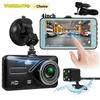 4-дюймовый сенсорный экран Автомобильный видеорегистратор 1080P Видеорегистратор для автомобилей Камера заднего вида для автомобиля Ночное видение Автомобильные аксессуары