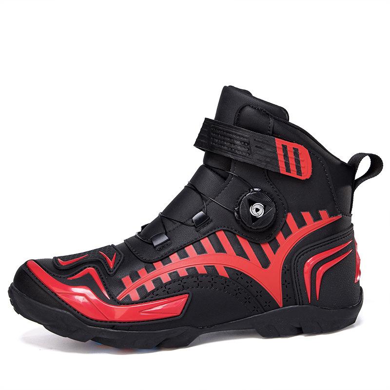 Мотоциклетная обувь Мотоциклетная обувь Мужская обувь для верховой езды Всесезонные внедорожные мотоциклетные ботинки Гоночные ботинки Всесезонное туристическое снаряжение для мотоциклистов