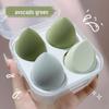 Beauty Makeup Sponge Set: Water Drop & Bevel Cut Powder Puffs