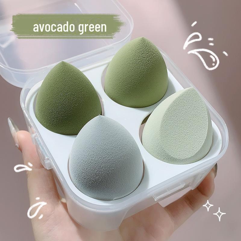 Beauty Makeup Sponge Set: Water Drop & Bevel Cut Powder Puffs