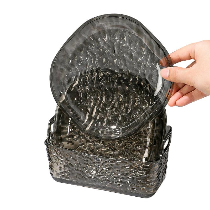 Набор тарелок для закусок в японском стиле, пластиковые разделенные сервировочные тарелки с основанием, тарелки для закусок и десертов для домашней кухни