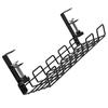 Wire Basket Shelf Under Table Storage Rack Wire Desk Cable Under Management Tray Cord Organizer Rack Wire Cable Shelf Basket