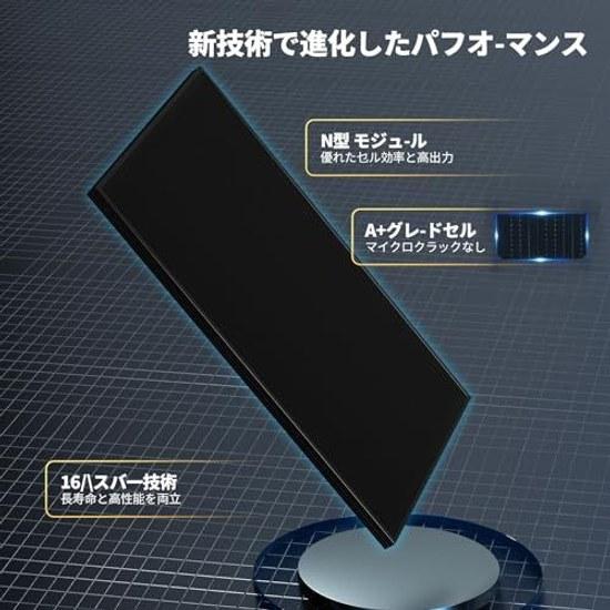 100W solar panel monocrystalline silicon high efficiency 23 weather-resistant enhanced IP67 waterproof dustproof strong against shadows dirt stable