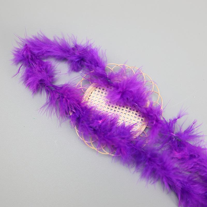 2-метровые полоски пуха для свадебного и праздничного декора, аксессуаров для одежды, дизайна своими руками