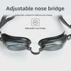 Qilang Waterproof Anti-Fog Swimming Goggles for Adults - Small Frame, HD Silicone.