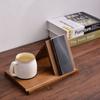 Owl Triangle Book Stand Handmade Desktop Bookend Organizer Book Rest Holder  Readers