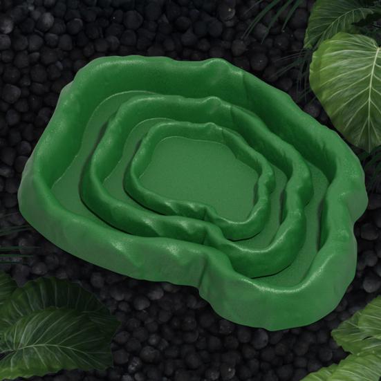 Кормушка для рептилий Террариумная миска Миска для корма и воды для черепахи, ящерицы, геккона, бородатой агамы