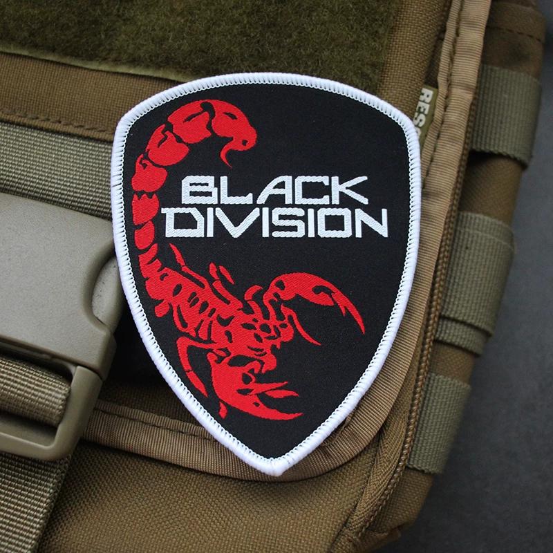 Escape from Tarkov Сверхтонкая Ткань Знак Велкро Игровая атрибутика Нарукавная повязка Креативная Черная Лиса Значок морали Значок Рыцаря Наклейка