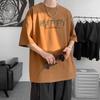 Унисекс хлопковые футболки Белые Унисекс 5XL Оверсайз футболка Летняя повседневная одежда Футболки с принтом букв для унисекс Мужская одежда Мода