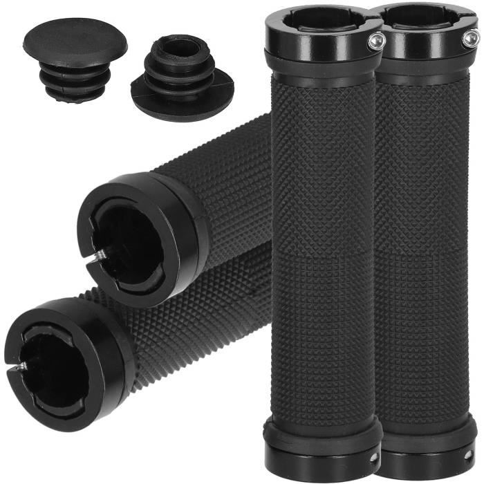SPRINGOS® Пара эргономичных велосипедных ручек из мягкой нескользящей резины 13 см