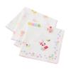 MIKI HOUSE Gauze Handkerchief Made In Perfect for Bathtime and Baby Suitable for Boys and Baby Baby Shower Pink Set, 2-Piece Set, 100% Cotton, Japan,