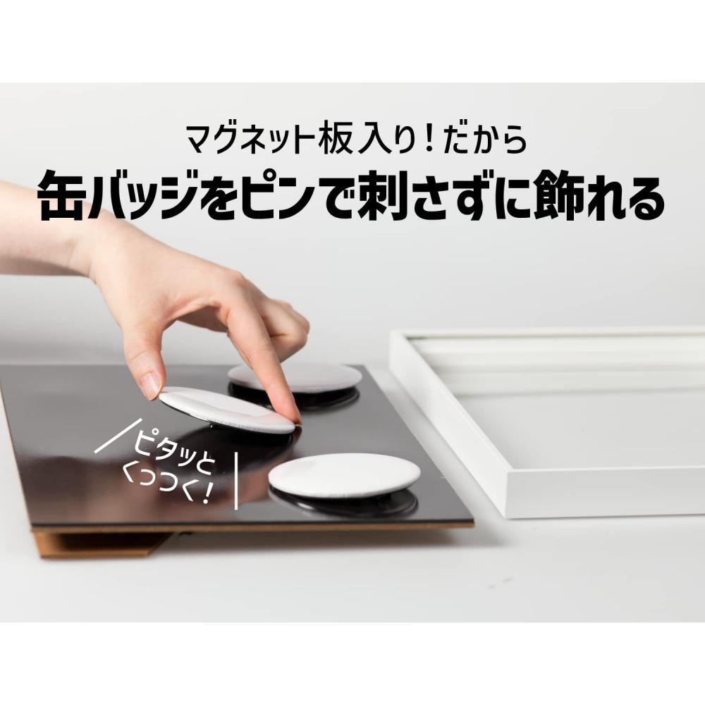 KENKO Фоторамка магнитная рамка размер А4 для значков и магнитов клейкая поверхность 202 x 289 мм подставка в комплекте белый PAC-A4-WH