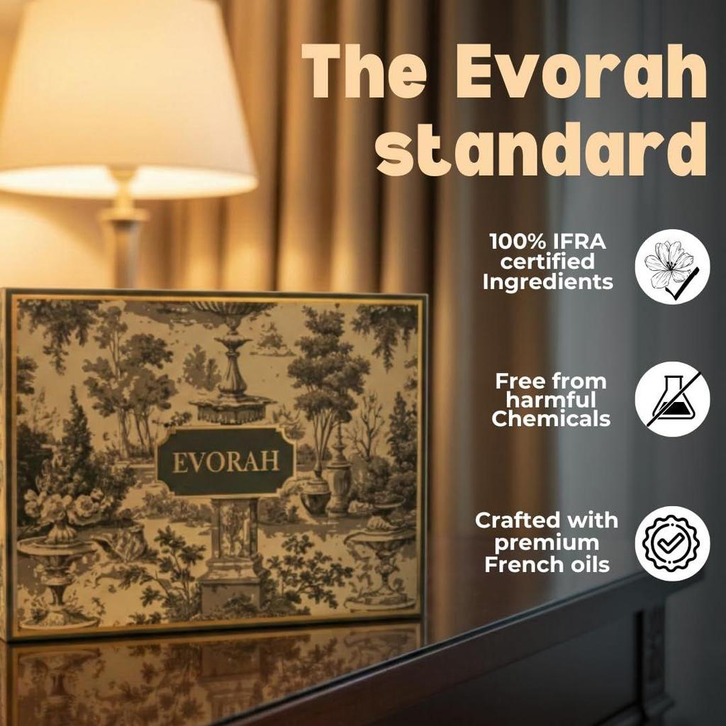 House Of Evorah Luxury His & Her Fragrance Gift Set (2 X 25 ml) – Velvet Vanilla & Elevate