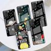 Стеклянный чехол для Samsung Galaxy A52 A71 A50 A51 A70 A21s A31 A72 A10 A12 A30 A22 5G чехол для телефона астронавт космический корабль