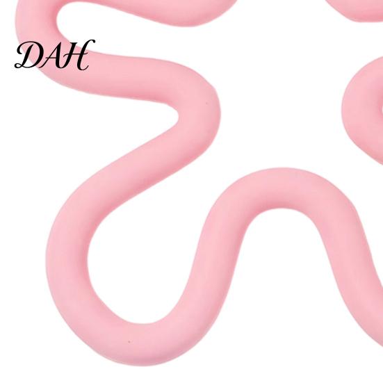 Multi Purpose Silicone Coaster Coaster, Irregular Flower Shape, Kitchen Countertop Protector, Non-slip Protector Heat Insulation Trivet