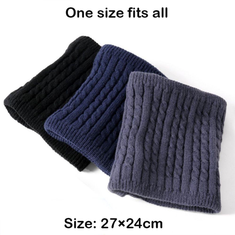 Мягкий вязаный шарф-снуд однотонный, круговой, шаль, высококачественные зимние теплые аксессуары