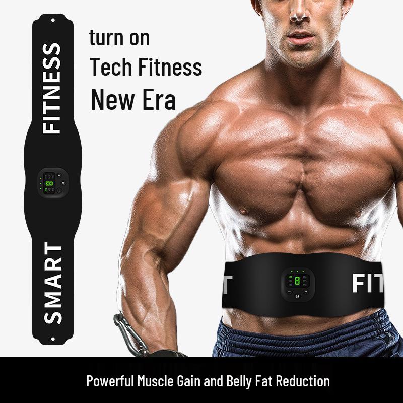 EMS Fitness Waist Belt: Smart Abdominal Sticker & Tummy Tuck Exerciser for Home Use