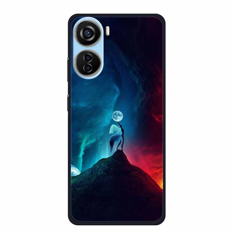 Чехол для телефона ZTE Axon 40 Lite Задняя крышка Черный Силиконовый Мягкий Чехол Для ZTE Blade V41 Vita V50 Дизайн 5G LIBERO 5G IV Чехол