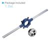 CoCud Die Stock Handle Set, 3/8-16 UNC Thread Die and Fits 20mm-30mm Outer Diameter M9-M11 Die Wrench Tool Kit, for Thread Cutting and Repair, 1 Set