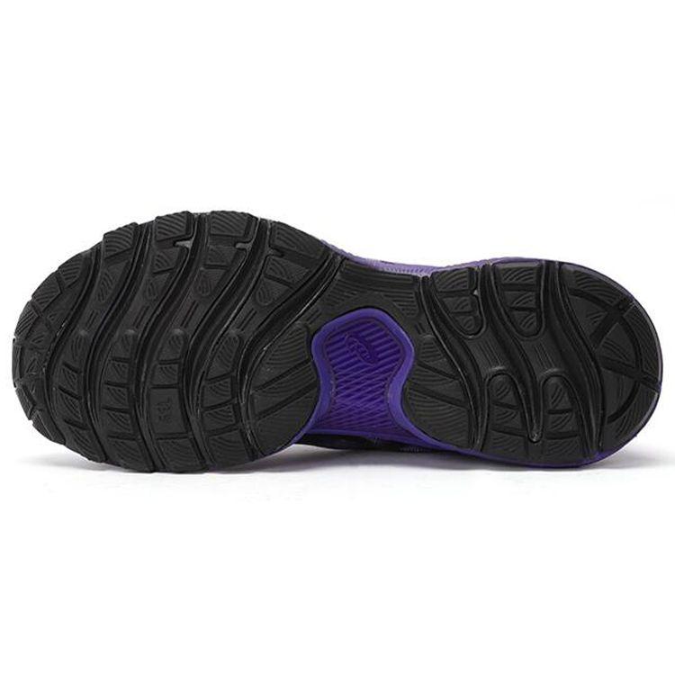 Asics Gel-Nimbus 22 Модные Удобные Тканевые Низкие Кроссовки для Марафона Мужские кроссовки Фиолетовый Черный 1011B087-500
