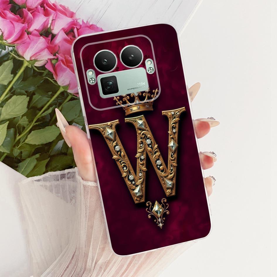 For Realme GT8 Case Realme GT 8 Pro Cover 2025 Fashion Letters Crown Capa Soft Silicone Bumper For Realme GT8 Pro RMX5210 Fundas