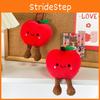 Apple Charming Red Plush Ornament Fun Fruit Doll Bag Accessory For Gifts Holiday