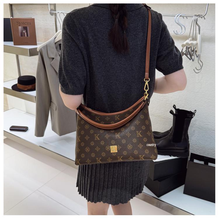 Ниша 2025 Мини-тоут: Высококачественная универсальная женская сумка кроссбоди с цветочным дизайном