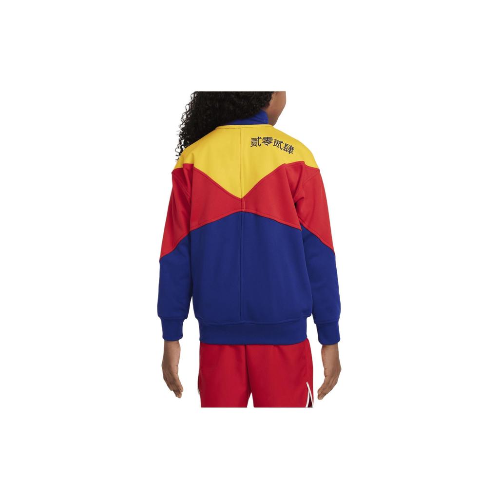 Nike ФК. Куртка Barcelona Academy Pro Third Color Block Zip-Up, детские куртки, синяя, FJ5543-455