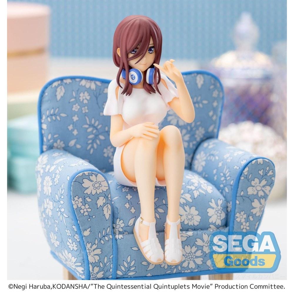 SEGA The Quintessential Quintuplets Накано Мику Фигурка Choco-Size Premium