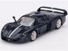 BBR MODELS Масштабная модель Maserati MC12 Stradale Синий металлик с полосами 1/64 (Готовая модель)