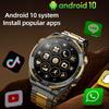 Умные часы 5G Wifi DDR4 6+128G GPS SIM-карта Умные часы 4G телефон часы 1,5-дюймовый AMOLED двойная камера 6G+128G память